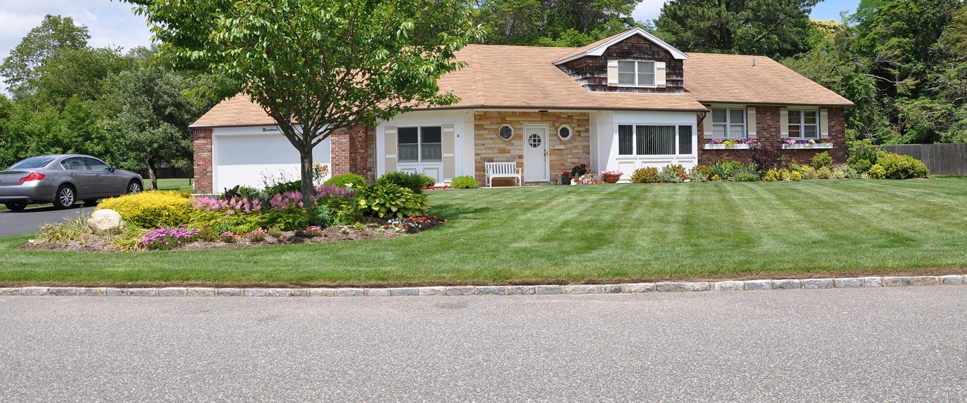 an exterior view of a residential home